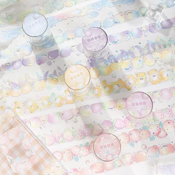 1 шт./1 лот декоративных клейких лент Bubble Dreams, клейкие ленты, бумага для скрапбукинга, японские наклейки 