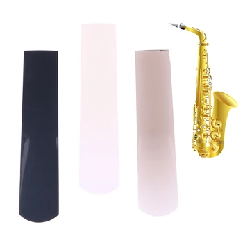 1 шт. Пластиковый саксофон из смолы, альт-саксофон, прочный язычок для кларнета, прозрачные детали для деревянных духовых инструментов, аксессуары для прямой поставки