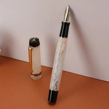 1 шт. Чернильные ручки большой емкости Одноразовые перьевые ручки с гладкими чернилами для письма