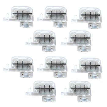 10 упаковок Небольших Чернильных Демпферов С Квадратным Разъемом Для Запасных Частей для наружных Принтеров DX5/Roland Mutoh Mimaki/Epson R1800 DX4
