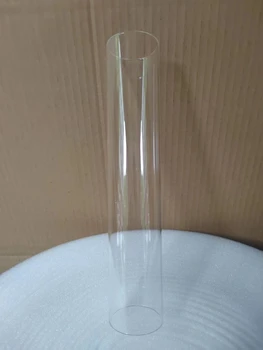 10 шт. стеклянных крышек для труб высотой 25 см для подсвечников, можно использовать настоящие свечи