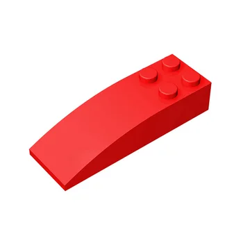 10шт Совместимых деталей MOC 44126 Кирпичный изогнутый Строительный блок размером 6 x 2 частицы DIY Assmble Игрушка-головоломка для детей Подарок на День рождения