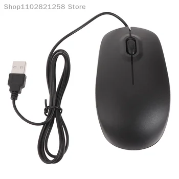 1шт Для Dell MS111USB Проводная мышь Ноутбук Настольный Офисный Компьютер Мышь USB проводная мышь для ПК Ноутбук Офисные Аксессуары