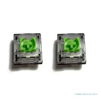 2 штуки 3-контактных зеленых переключателей RGB для игровой клавиатуры Razer Blackwidow