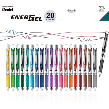 2021 Новая Японская Гелевая Ручка Pentel 20th Anniversary Limited BLN75 С Гладкой И Быстросохнущей Заправкой цвета Пресса 0,5 мм