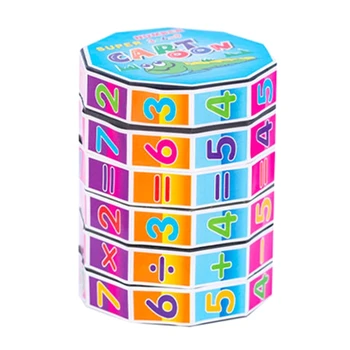 2022 Новый Карманный Математический Кубик Обучающая Забавная Интерактивная Игра-Игрушка для Детей в Подарок на День Рождения Идеально подходит для Детского сада Дома