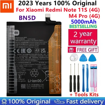 2023 Года 100% Оригинальный Новый Xiao Mi 5000 мАч BN5D Аккумулятор Для Xiaomi Redmi Note 11S 11 S 4G M4 PRO 4G Аккумуляторы Мобильных Телефонов