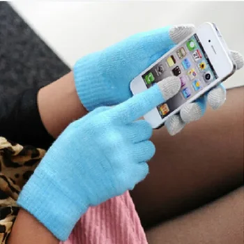 2023 Новые тактические перчатки Eldiven, перчатки с сенсорным экраном, мягкая вязаная зимняя грелка Smart для всех телефонов Guantes Mujer
