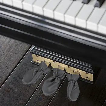 3x Пылезащитный чехол для педали пианино, защита пианино с эластичной лентой, водонепроницаемая
