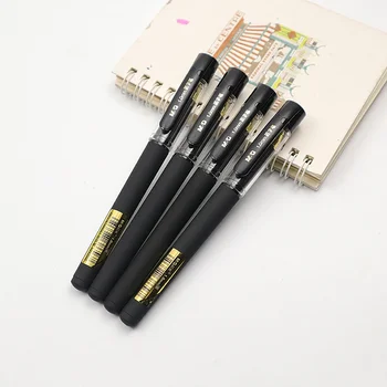 3шт Гелевая ручка с черными чернилами высокой емкости 1,0 мм Превосходное качество, очень хорошие ручки с гелевыми чернилами для письма, офисные и школьные нейтральные принадлежности для ручек