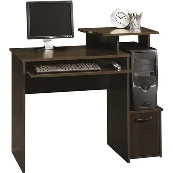 408726 Компьютерный стол Beginnings, отделка Cinnamon Cherry Настольный стол Настольный компьютерный стол Компьютерный стол Стоячий стол
