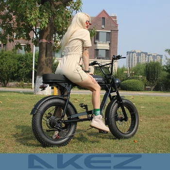 Akez Adult Ebike 20-дюймовый электрический велосипед для мужчин и женщин 48 В 1000 Вт, высокопроизводительный электрический велосипед для мужчин и женщин, литиевая батарея емкостью 13 Ач, Электрический велосипед для взрослых