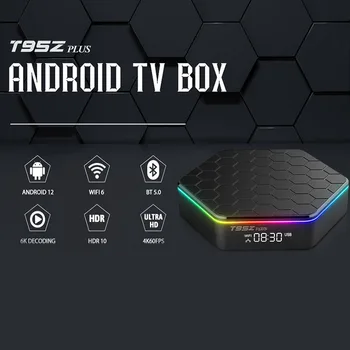 Android TV Box 4G 64GB Smart Android 12 Allwinner h618 Двухдиапазонный WIFI6 BT 6K HDR Кинотеатральный ТВ-ресивер Ultra-HD Медиаплеер