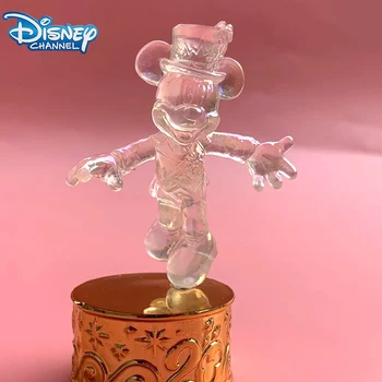 Disney Прозрачные Красочные Настольные украшения с Микки Маусом, Мультяшные Милые украшения с изъянами, Игрушка в подарок ребенку