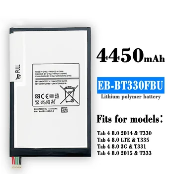 EB-BT330FBU EB-BT330FBE Аккумулятор емкостью 4450 мАч для SAMSUNG Galaxy Tab 4 8,0 T330 T331 T335 SM-T330 SM-T331 T337 + Инструменты