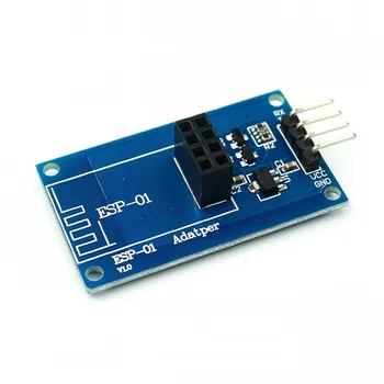 ESP8266 ESP-01 Модуль последовательного беспроводного адаптера WiFi 3.3 V 5V Esp01 Breakout PCB Адаптеры, Совместимые с Arduino