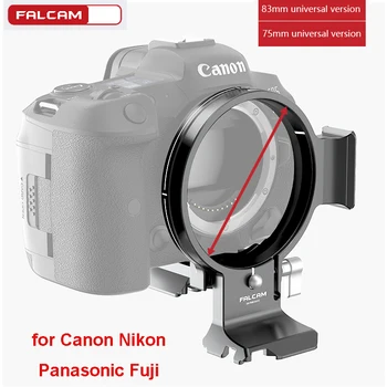 FALCAM 75 мм 83 мм Универсальный Поворотный Комплект Пластин для Крепления От Горизонтали К Вертикали для Цифровой Зеркальной Камеры Sony Canon Nikon Fuji Panasonic