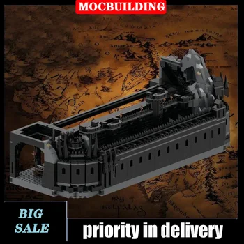 MOC UCS Серия Middle Earth Базовая Модель Крепости Building Block Set Architecture Collection Серия Игрушек И Подарков