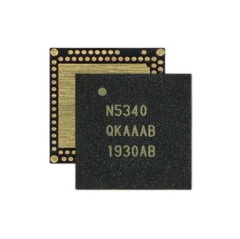 NRF5340-QKAA-R QFN-94 (7x7) Диапазон частот: 2,4 ГГц Скорость передачи данных: 2 Мбит/с