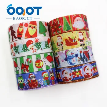 OOOT BAORJCT I-19713-8,22 мм, 10 ярдов рождественских мультяшных лент в крупный рубчик, аксессуары и украшения для шапочек-бантиков, материалы для поделок