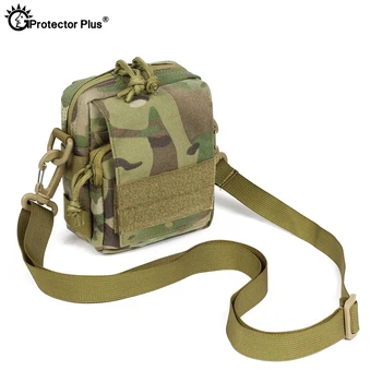 PROTECTOR PLUS Военно-тактическая сумка через плечо для спорта на открытом воздухе, мужской 1000D Нейлоновый Водонепроницаемый рюкзак для путешествий, кемпинга, охоты, бега