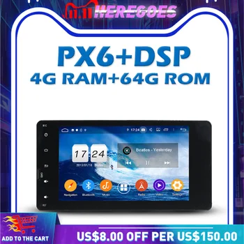 PX6 DSP IPS Android 10,0 64G RAM 6 Core Автомобильный DVD-плеер GPS Карта RDS Радио Wifi Bluetooth 5,0 Для MITSUBISHI Outlander 2013-2016