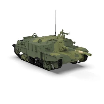 SSMODEL 144691 V1.7 1/144 3D Печатная Военная модель из смолы Kit IA M43 46X75 мм Моторный лафет