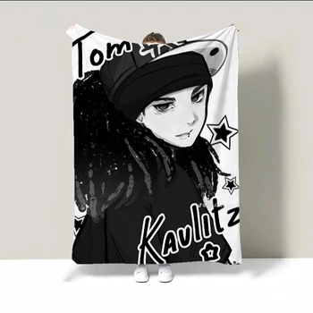 Tokio Hotel Пушистые Мягкие Одеяла Диван Летнее Одеяло с Ворсом для Гостиной Фланелевое Покрывало на Кровать Украшение Спальни