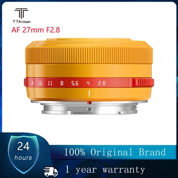 TTArtisan Автофокус 27 мм F2.8 Объектив камеры Для Fujifilm XF Mount XA7 XT30 XPRO XE4 XS10 XA5 XS10 X100V XT4 XT3 X-PRO1 XH1