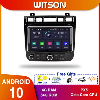 WITSON！Android 10,0 Восьмиядерный PX5 АВТОМОБИЛЬНЫЙ DVD-плеер для Volkswagen T-OUAREG 2012-2015 IPS SCREE 4 ГБ ОЗУ 64 ГБ ПЗУ АВТОМОБИЛЬНЫЙ GPS-НАВИГАТОР