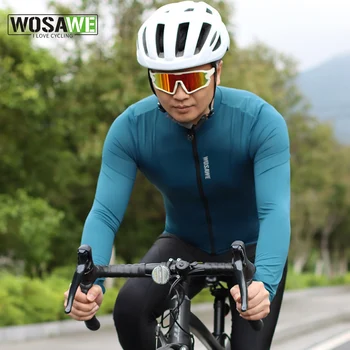 WOSAWE Мужская Велосипедная Майка Велосипедная Одежда Быстросохнущая Летняя Велосипедная Рубашка С Короткими Рукавами MTB Mallot Ciclismo Enduro Рубашки Велосипедная Одежда