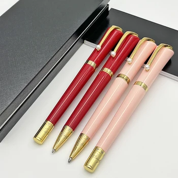 YAMALANG Luxury Special Edition Monroe Черного / розового /красного цвета, шариковая ручка-роллер MB с жемчужным зажимом