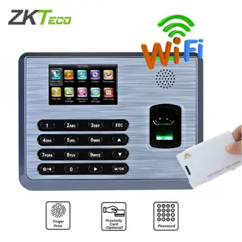 ZKTeco TX628 WIFI RFID USB Биометрический Считыватель Времени Отпечатков Пальцев Беспроводные Часы TCP IP Биометрический Считыватель Отпечатков пальцев