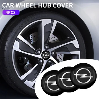 Автомобильная эмблема, шины, Центральный обод колеса, колпачки ступиц, наклейки для аксессуаров Opel Insigina Vectra Corsa