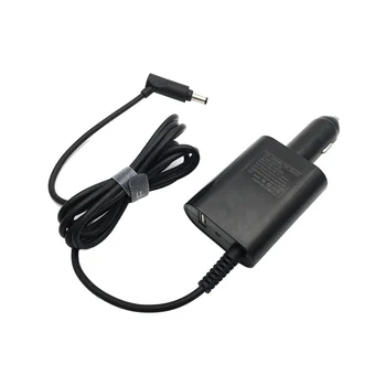 Адаптер автомобильного зарядного устройства постоянного тока 26,1 В для пылесосов Dyson V6 V7 V8 с USB-портом для дома