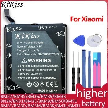 Аккумулятор для Xiaomi Redmi 3S 4A 5 5 Plus 6A 6 pro note 2 4 5 5A 7 8 pro 4X Mi 4C 5 5S 6 8 9 Mix2 3 MAX 2 3 mi5 Батареи