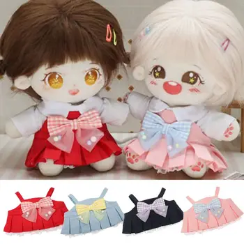 Аксессуары для кукол Весна летние платья из хлопка кукла милые куклы униформа юбка кружева плюшевые куклы 20 см кукла одежда хлопок