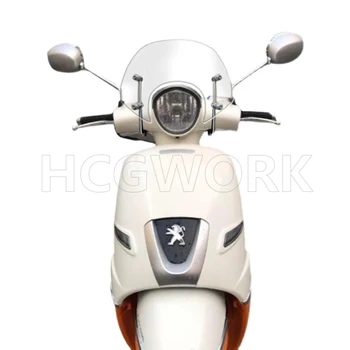 Аксессуары для мотоциклов Лобовое стекло Hd Прозрачное Mini Type для Peugeot Django 150i