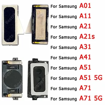 Верхний Ушной Динамик Для Samsung Galaxy A51 A71 5G A01 A11 A21 A21s A31 A41 Встроенный Передний Наушник Ремонт Звука Наушников Замена