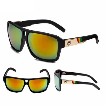 Винтажные спортивные солнцезащитные очки, мужская мода для вождения, Квадратные мужские очки, Аксессуар для очков, Уличные очки UV400