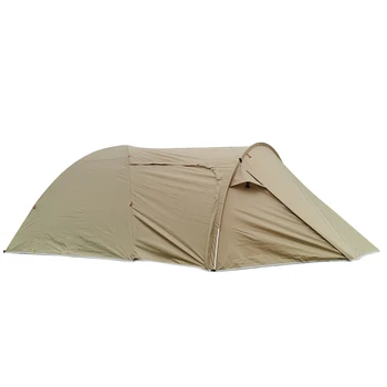 Водонепроницаемая Семейная палатка для кемпинга на 3 человека Легкий Двухслойный 1 Спальня Одна Гостиная Открытая Палатка для кемпинга с навесом