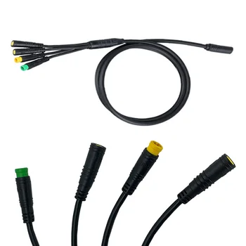 Водонепроницаемый кабель Ebike 1T4 для удлинителя среднеприводного двигателя Bafang BBS/BBSHD Аксессуары для электровелосипедов
