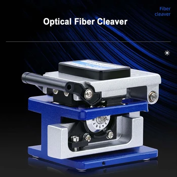 Волоконно-режущий инструмент FC-6S FTTH для резки оптического волокна Металлический высокоточный волоконно-оптический резак с автоматическим возвратом 12 режущих торцов