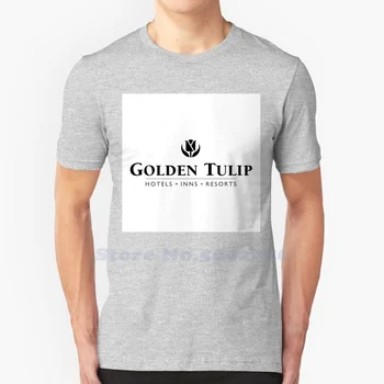 Высококачественные футболки с логотипом Golden Corral, модная футболка, новая футболка из 100% хлопка