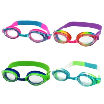 Детские очки для плавания с Защитой от Запотевания, УФ-линзой, Не Протекающие Очки Для плавания Dropship