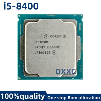Для Intel Core i5-8400 i5 8400 LGA 1151 2,8 ГГц Шестиядерный Шестипоточный процессор 9M 65W I5 8400