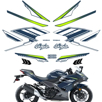 Для Kawasaki NINJA400 ninja 400 2018-2022 2018 2019 2020 2022 Аксессуары Для мотоциклов Ninja Наклейка На Обтекатель Весь Комплект Автомобильных Наклеек