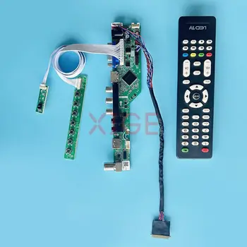 Для LTN101NT02 LTN101NT05 Плата Драйвера ЖК-контроллера Аналогового ТВ 1024*600 VGA + HDMI + AV + USB Экран Ноутбука 40 Pin LVDS DIY Kit 10,1