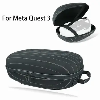 Для Meta Quest 3 EVA Сумка Для Хранения Портативная Коробка Дорожный Защитный Чехол Для Переноски С Элитным Ремешком Для Рук Для Meta Quest3 VR Аксессуары