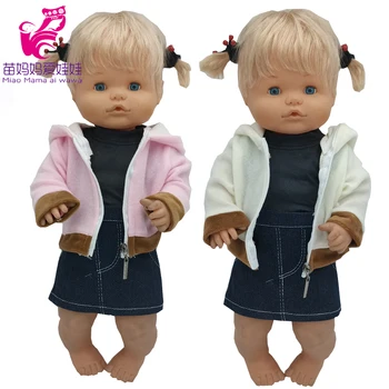 Для Кукольной Одежды Nenuco Куртки Ropa Y Su Hermanita 40 см Одежда Для Кукол Reborn Baby
